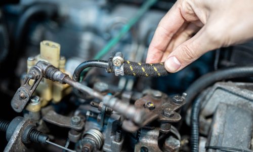 Duggys Garage Car Fuel Hose Replacement