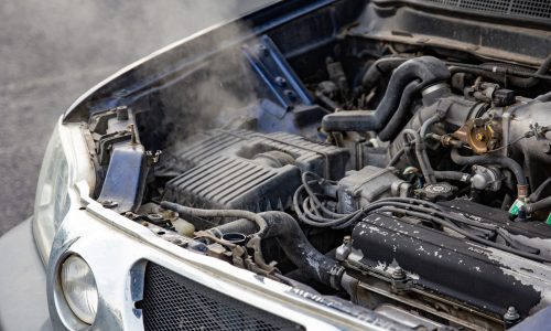 Car with Overheating Problems