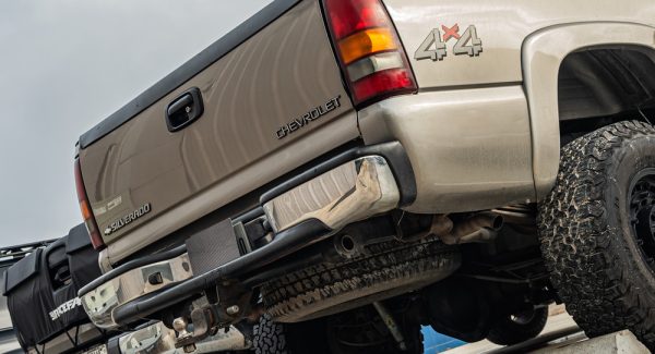grey silverado trunk